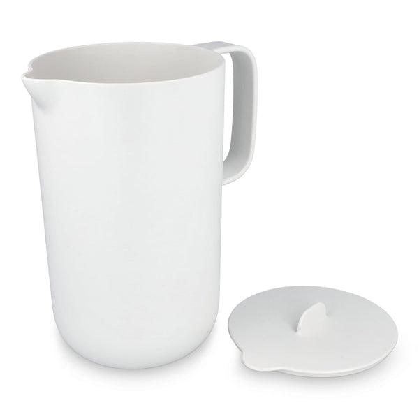 Set di 5 bicchieri in rPET InSideOut Liv Bianco - personalizzabile con logo
