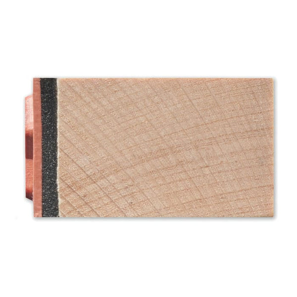 Set di 8 timbri natalizi in leg Beige - personalizzabile con logo