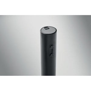 Set di apribottiglie elettrici Nero - personalizzabile con logo