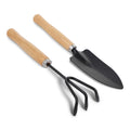 Set di attrezzi da giardino 2pcs natural - personalizzabile con logo