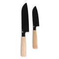 Set di coltelli Santoku 2 pezzi Ravn natural - personalizzabile con logo