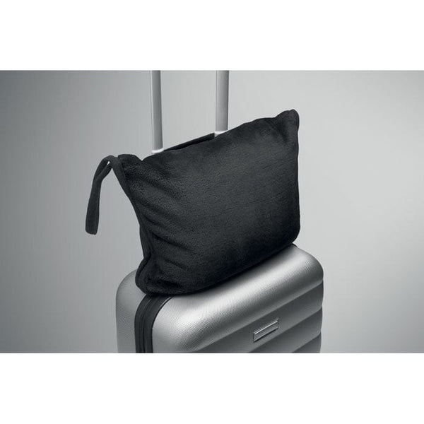 Set di coperte da viaggio 2 in 1 - personalizzabile con logo