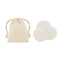 Set di dischetti struccanti beige - personalizzabile con logo