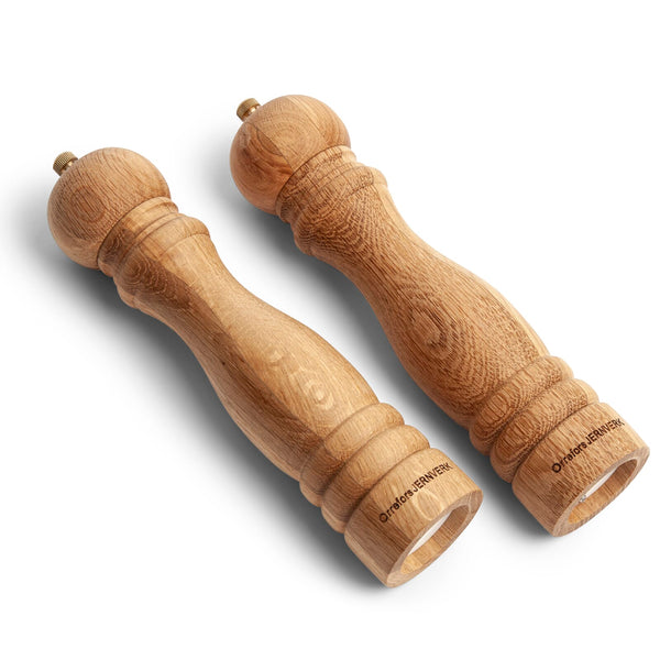 Set di macina sale e pepe in legno Jernverk natural - personalizzabile con logo