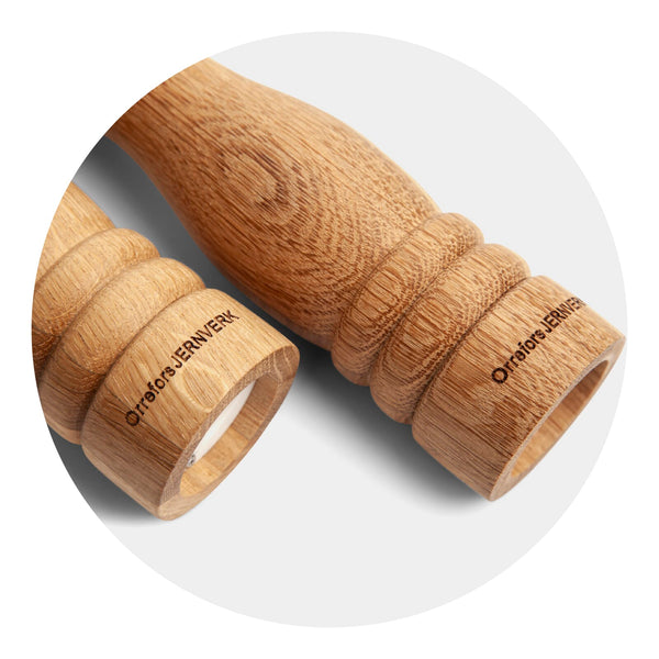 Set di macina sale e pepe in legno Jernverk natural - personalizzabile con logo