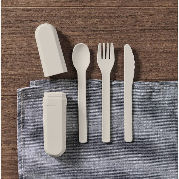 Set di posate in PLA - personalizzabile con logo