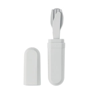 Set di posate in PLA - personalizzabile con logo