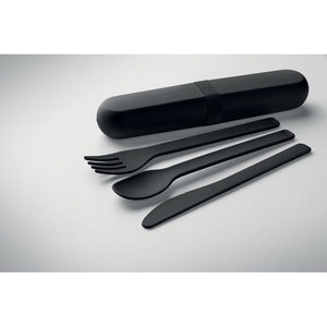 Set di posate in PLA - personalizzabile con logo