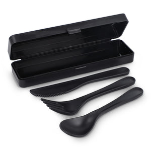 Set di posate PP - personalizzabile con logo