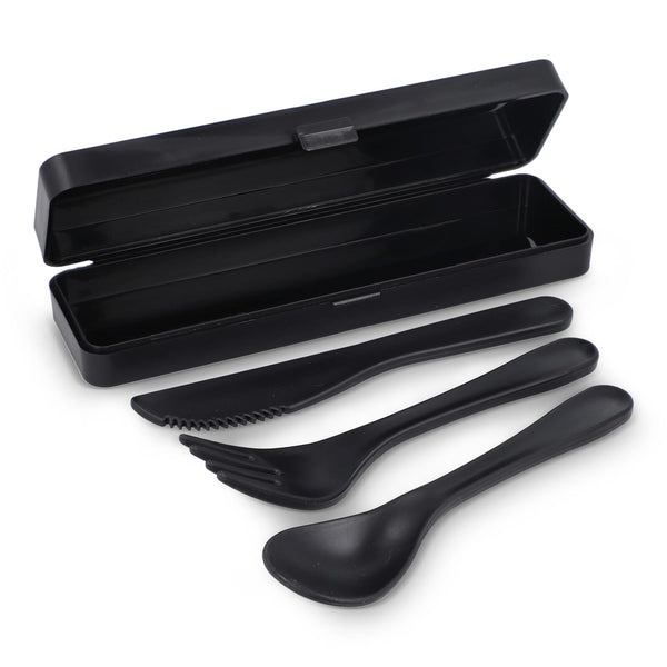 Set di posate PP - personalizzabile con logo