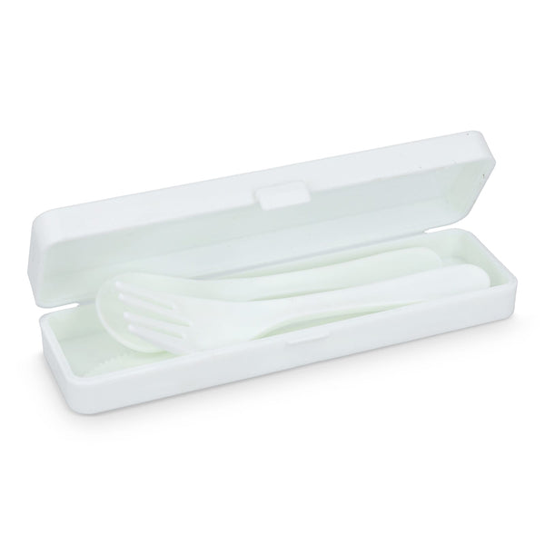 Set di posate PP - personalizzabile con logo