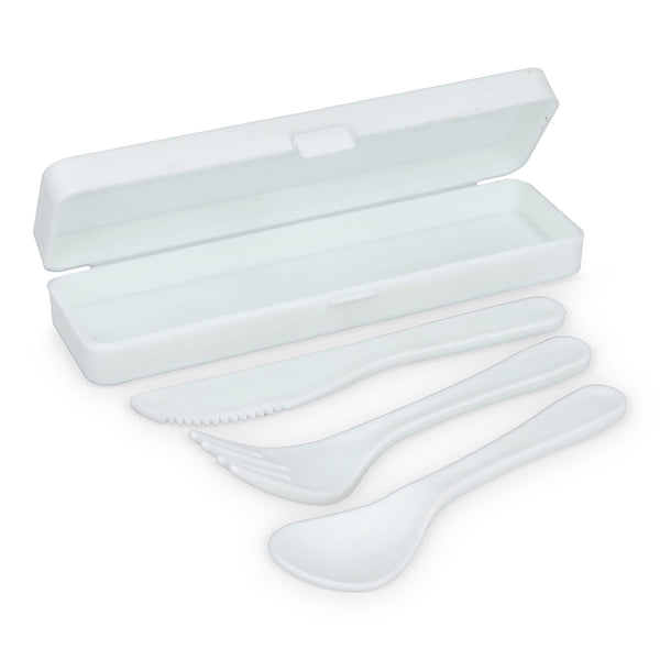 Set di posate PP - personalizzabile con logo