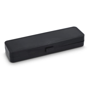 Set di posate PP Nero - personalizzabile con logo