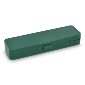 Set di posate PP verde - personalizzabile con logo