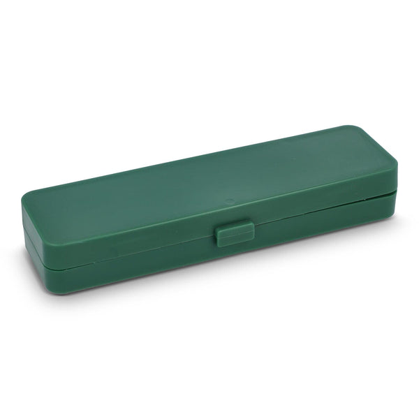 Set di posate PP verde - personalizzabile con logo