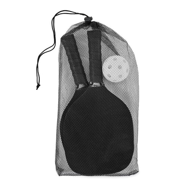 Set di racchette da pickleball Nero - personalizzabile con logo