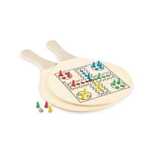 Set di racchette da spiaggia natural - personalizzabile con logo