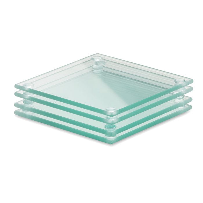 Set di sottobicchieri in vetro riciclato Colore: trasparente €6.33 - MO6619-22