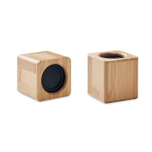 Set di speaker senza fili beige - personalizzabile con logo