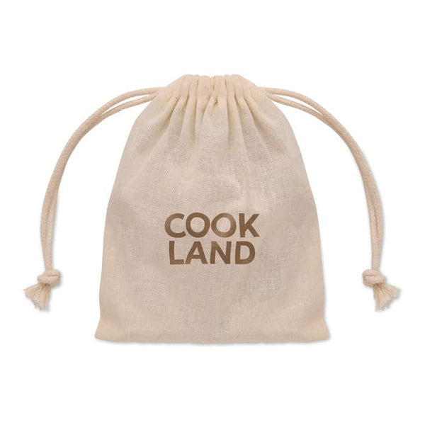 Set di tagliabiscotti natalizi Beige - personalizzabile con logo