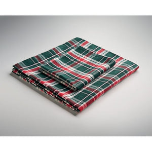 Set di tovaglie in cotone a quadri Multicolore - personalizzabile con logo