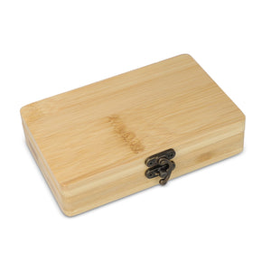 Set di utensili da 13 pezzi in scatola di bambù FSC natural - personalizzabile con logo