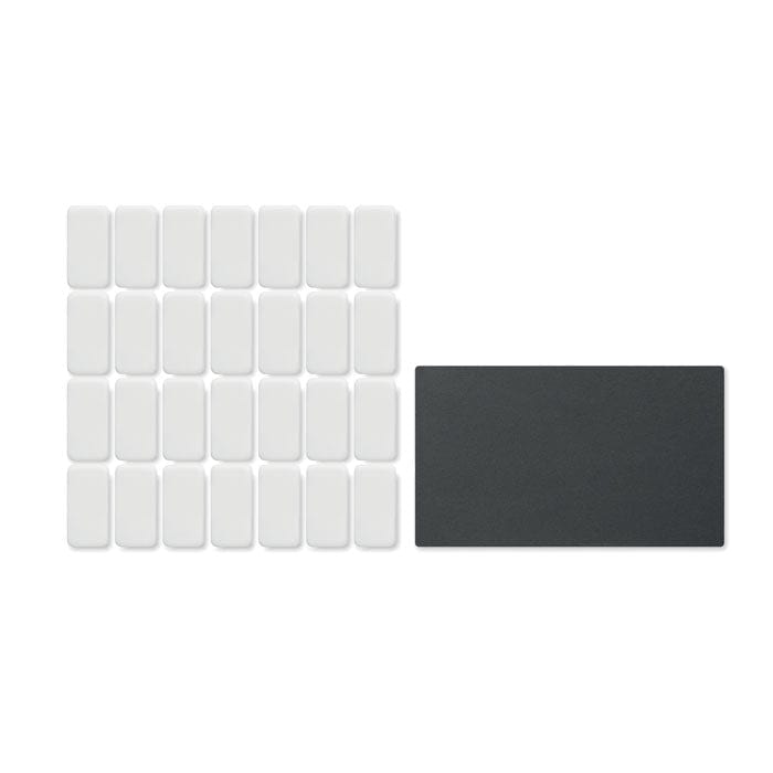 Set Domino Nero - personalizzabile con logo
