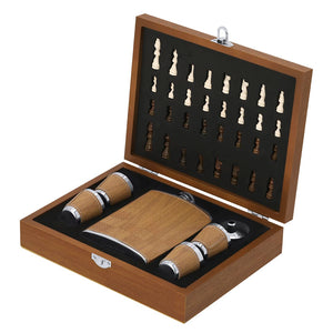 Set Fiaschetta Fleet natural - personalizzabile con logo