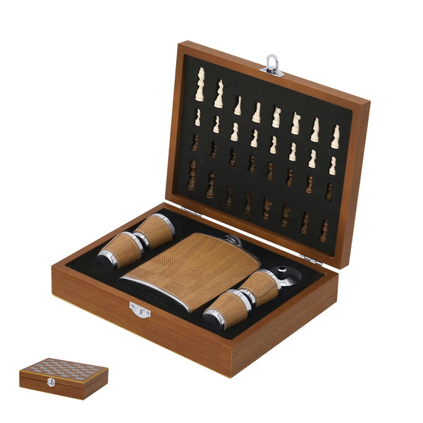 Set Fiaschetta Fleet natural - personalizzabile con logo