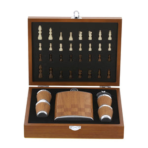 Set Fiaschetta Fleet natural - personalizzabile con logo