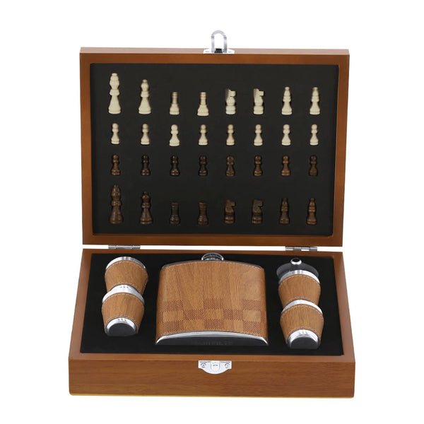 Set Fiaschetta Fleet natural - personalizzabile con logo
