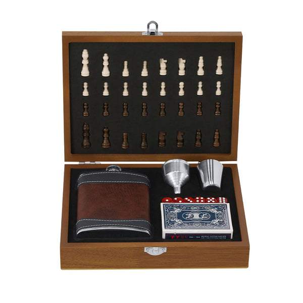 Set Fiaschetta Menzie natural - personalizzabile con logo