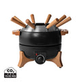 Set fonduta BOSKA Electric Party - 2,3L (EU Type F) nero - personalizzabile con logo