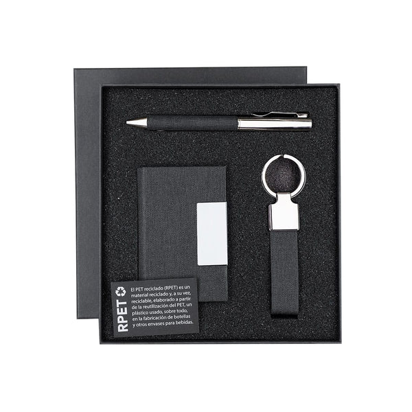 Set Fraxen nero - personalizzabile con logo