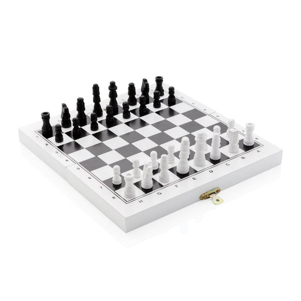 Set giochi deluxe 3 in 1 bianco - personalizzabile con logo