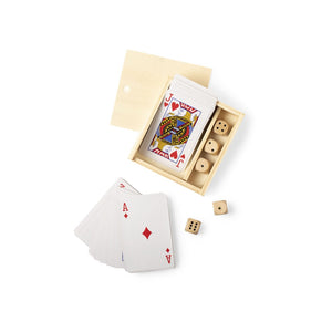 Set Gioco Dadi e Carte Personalizzate - personalizzabile con logo