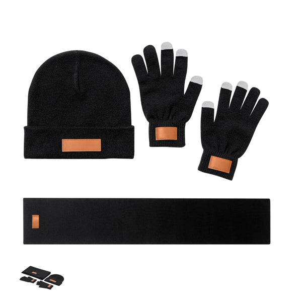 Set Hibbert nero - personalizzabile con logo