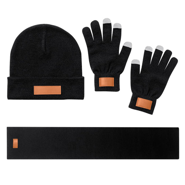 Set Hibbert nero - personalizzabile con logo