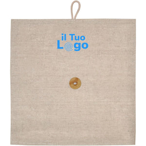 Set in astuccio cotone e juta beige - personalizzabile con logo