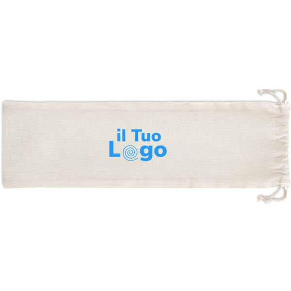 Set insalata in bamboo beige - personalizzabile con logo