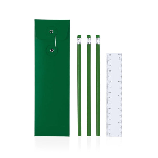 Set Laptan verde - personalizzabile con logo