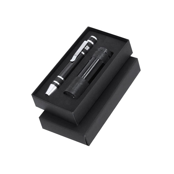 Set Lipan nero - personalizzabile con logo