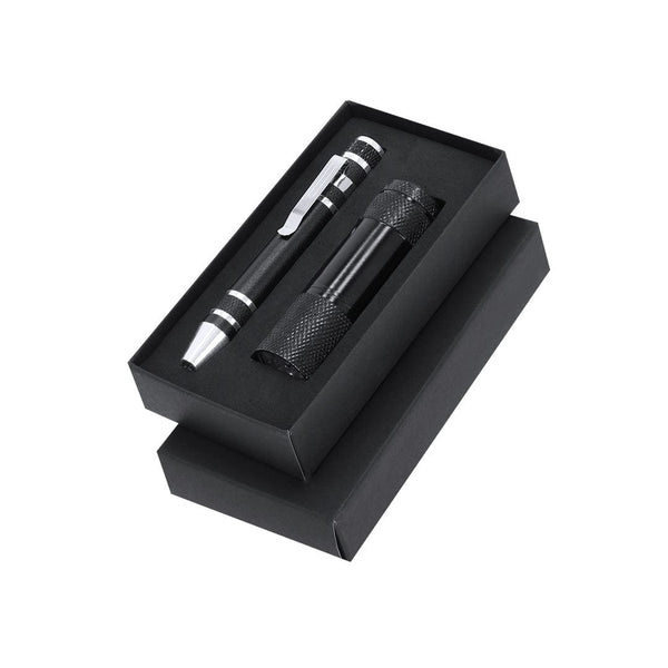 Set Lipan nero - personalizzabile con logo
