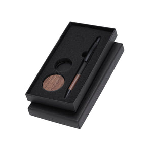 Set Lonlok nero - personalizzabile con logo