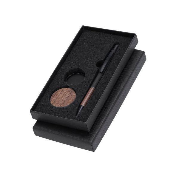 Set Lonlok nero - personalizzabile con logo