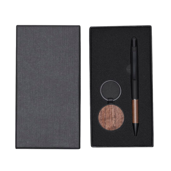 Set Lonlok nero - personalizzabile con logo