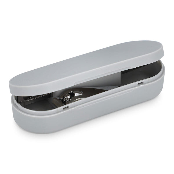 Set manicure 3 pezzi Mira Grigio - personalizzabile con logo
