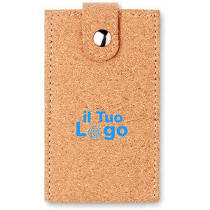 Set manicure in sughero beige - personalizzabile con logo