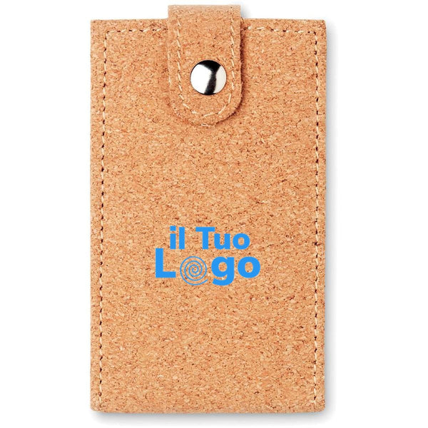 Set manicure in sughero beige - personalizzabile con logo