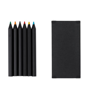 Set Matite Lameiro nero - personalizzabile con logo